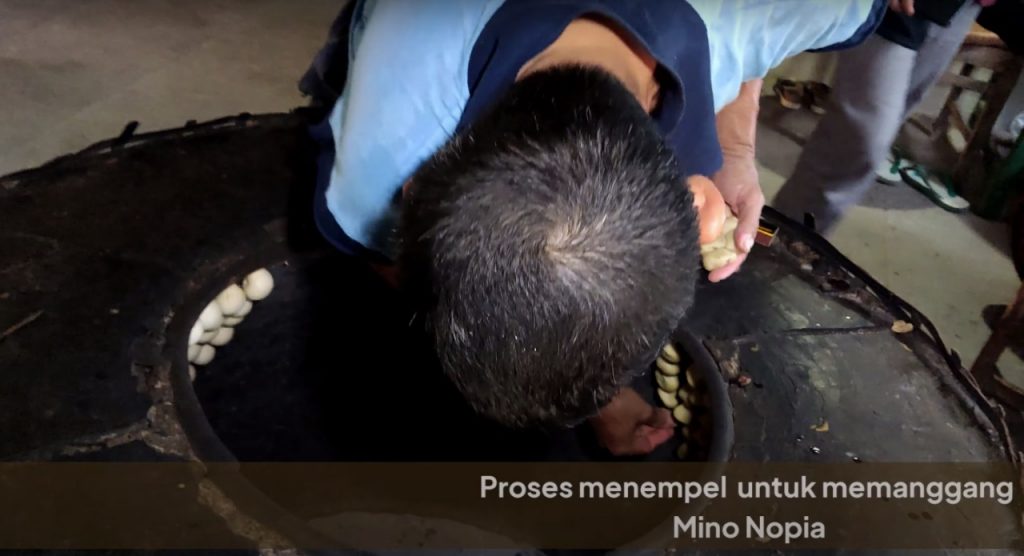 memanggang nopia mino banyumas